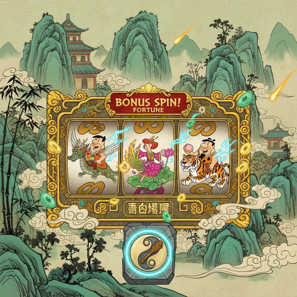 bonus slot machine - Flintstones