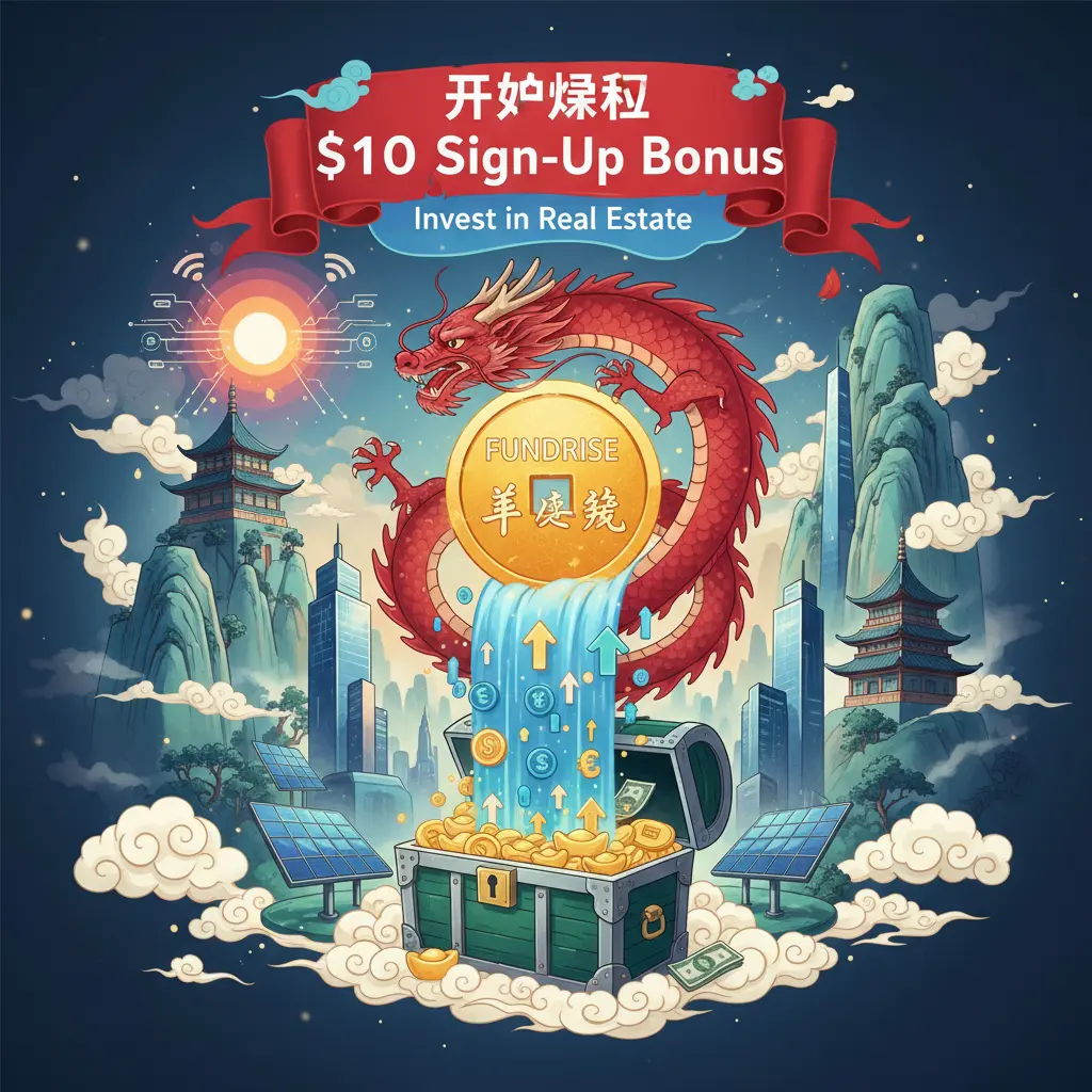 10 sign up bonus - Fundrise